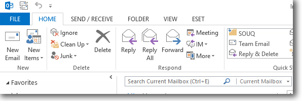 New Signature in Outlook 2013